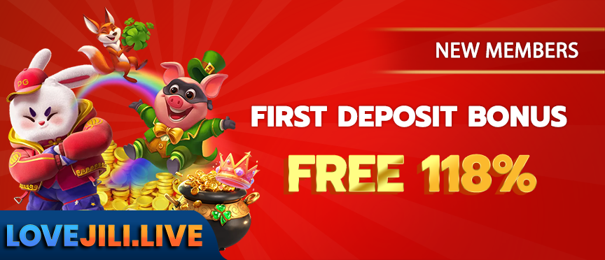 First deposit bonus 118% up to 28.888 Php